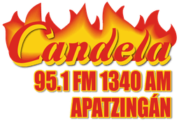 Candela (Apatzingán) - 95.1 FM / 1340 AM - XHAPM-FM / XEAPM-AM - Cadena RASA - Apatzingán, Michoacán